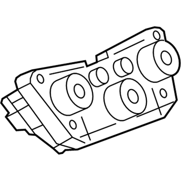 GM 42521458 Heater & Air Conditioner Control Assembly (W/ Cable Control)