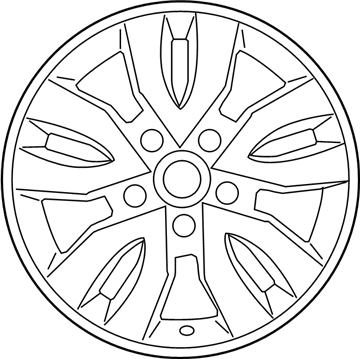 Chevrolet City Express Spare Wheel - 19317622