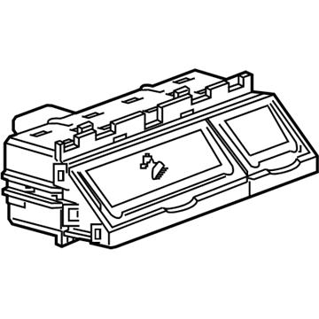 GM 84482897 Switch Assembly, I/P Ctr Acsry Function *Jet Black