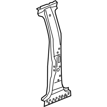 GM 23479236 Reinforcement Assembly, Center Pillar Outer Panel