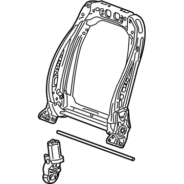 GM 84272354 Frame Assembly, F/Seat Bk