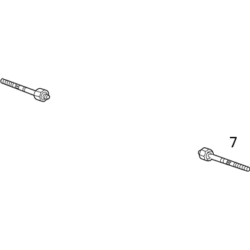 GM 22888552 Rod Kit, Steering Linkage Inner Tie