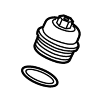 GM 12682013 Cap Assembly, Oil Fltr