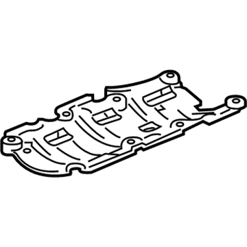 GM 12676958 Deflector Assembly, Crankshaft Oil