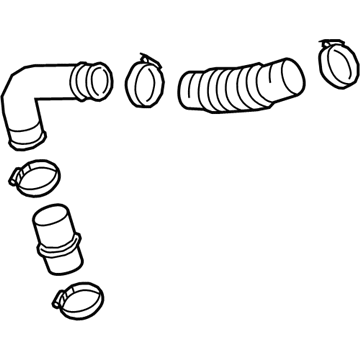 2018 Chevrolet Express Cooling Hose - 84787748