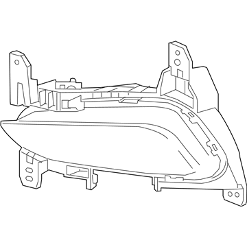 GM 42536910 Lamp Assembly, Front Fog