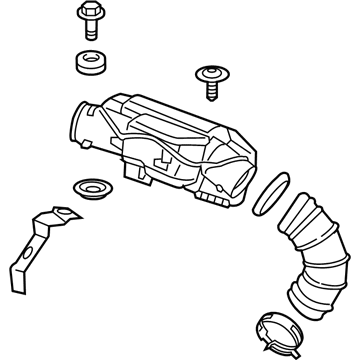 Chevrolet Air Intake Coupling - 84540982