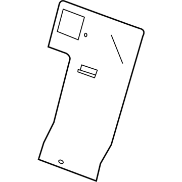 GM 23491894 Panel, Rear Seat Back