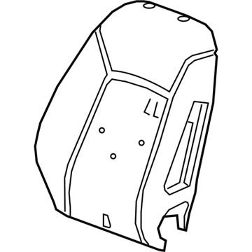 GM 39094133 Pad Assembly, Front Seat Back
