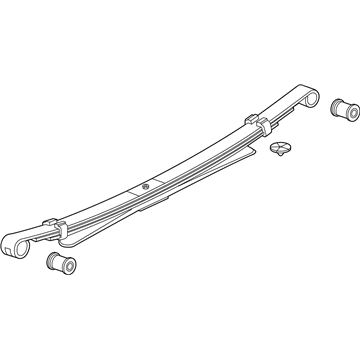 2017 GMC Canyon Leaf Spring - 84838477