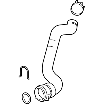 Chevrolet Cruze Radiator Hose - 39063438