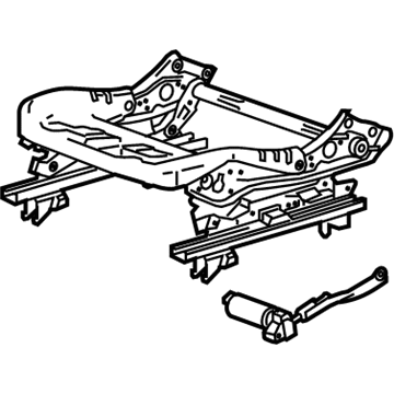 GM 13580924 Frame Assembly, Front Seat Cushion