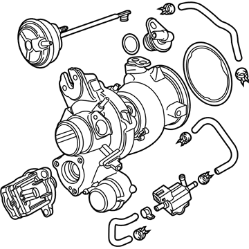 2019 GMC Terrain Turbocharger - 12699230