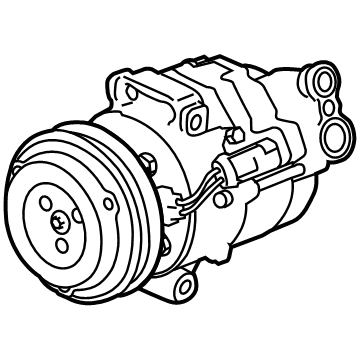 Chevrolet Trax A/C Compressor - 42699129