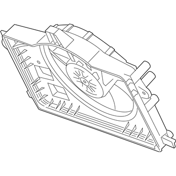 GM 20979402 Fan Assembly, Engine Cooler