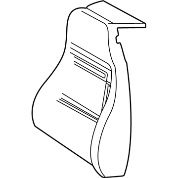 1993 Pontiac Firebird Seat Cushion Pad - 16739035