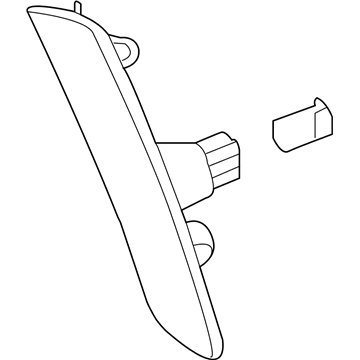 GM 23126885 Lamp Assembly, Rear Fascia Auxiliary Signal *Red