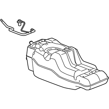 GM 25873211 Tank,Fuel