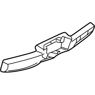 GM 25659117 Absorber, Rear Bumper Fascia Energy