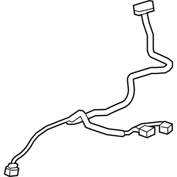 2019 Buick Cascada Fuel Pump Wiring Harness - 13368361