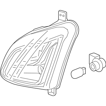 GM 84226246 Lamp Assembly, Front Turn Signal