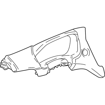 GM 84379418 Pad Assembly, I/P Tr *Ash Gray Y