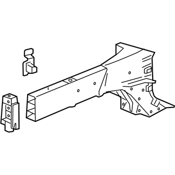 GM 84029041 Rail Assembly, Front Compartment Side