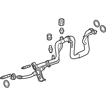 2016 Cadillac ATS A/C Hose - 84498821