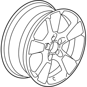 GM 22978121 Wheel Rim,Front & Rear