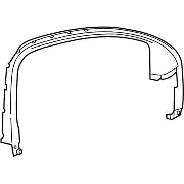 GM 84072288 Molding Assembly, Front Side Door Window Garnish