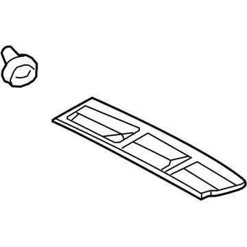 GM 23442442 Vent Assembly, Front Fender Ornamentation *Service Primer