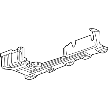 Chevrolet Underbody Splash Shield - 84186046