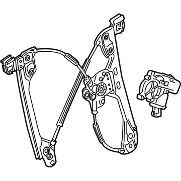 2019 Cadillac CT6 Window Regulator - 84652667