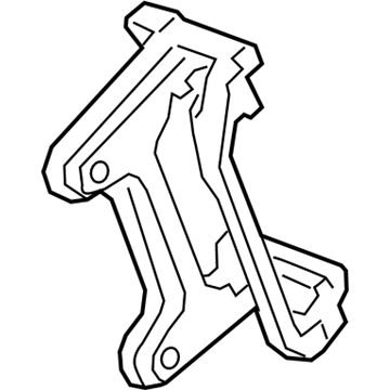 GM 13514241 Bracket, Rear Brk Clpr