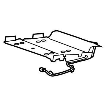 GM 84410325 Heater Assembly, F/Seat Cush