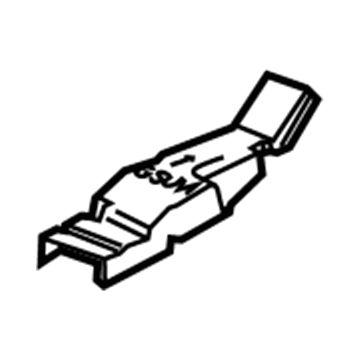 GM 95107313 Insulator, Floor Panel Tunnel Panel Reinforcement