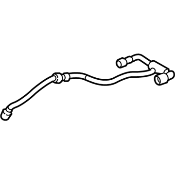 Chevrolet Equinox Crankcase Breather Hose - 12687544