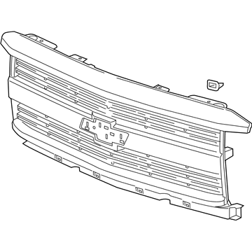 GM 84542602 Grille Assembly, Front