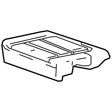 GM 84190232 Pad Assembly, 3Rd Row Seat Cushion