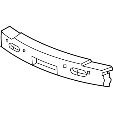 GM 25809873 Absorber, Rear Bumper Fascia Energy