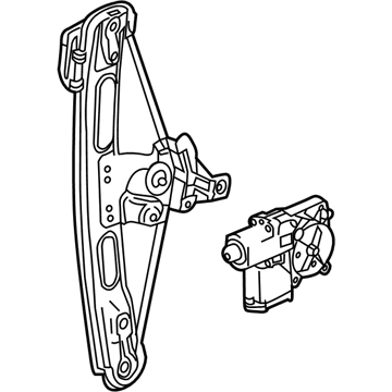 Cadillac XTS Window Regulator - 84570761