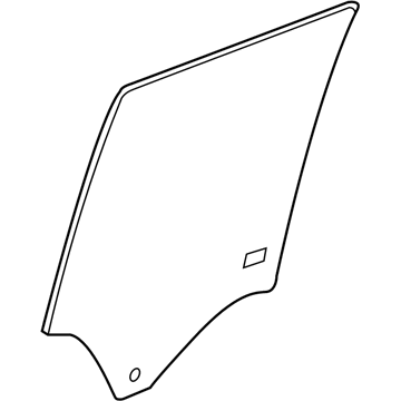 GM 84560286 Window, Rear S/D