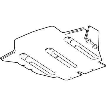 GM 23388796 Shield, Underbody Splash