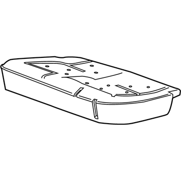 GM 84664222 Pad Assembly, R/Seat Cush (W/ Wire)