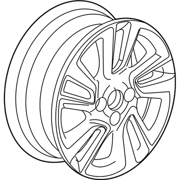 GM 95024486 Wheel Rim, 15X6