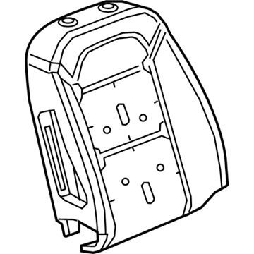 GM 84573746 Pad Assembly, F/Seat Bk