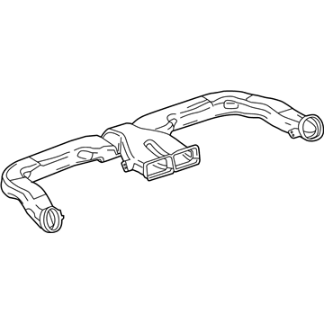 GM 95280757 Duct Assembly, Instrument Panel Outer Air Outlet