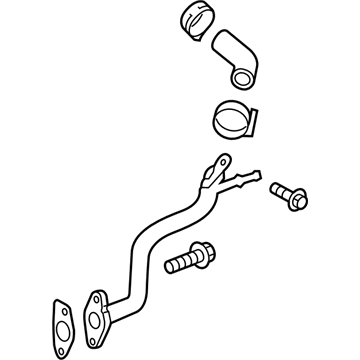 Chevrolet Equinox Cooling Hose - 12667458