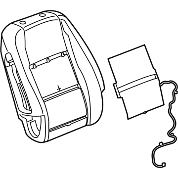 GM 95088166 Pad Assembly, Front Seat Back