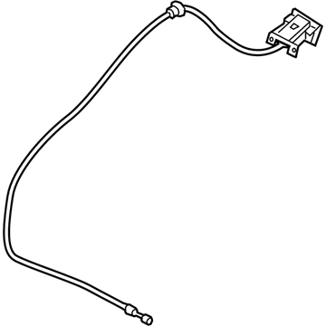 2017 Chevrolet City Express Hood Cable - 19316738